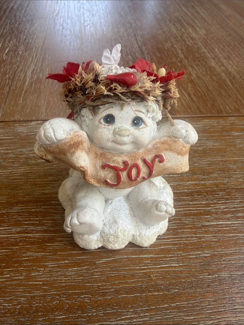 Vintage Dreamsicles “joy” cherub figurine